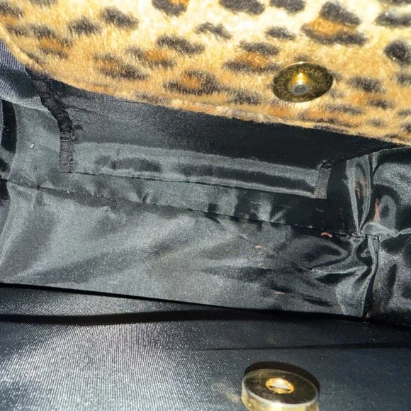 Leopard Print Satchel Bag - Picture 5 of 6